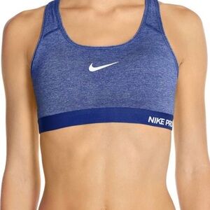 Nike Pro Women's Blue Sports Bra